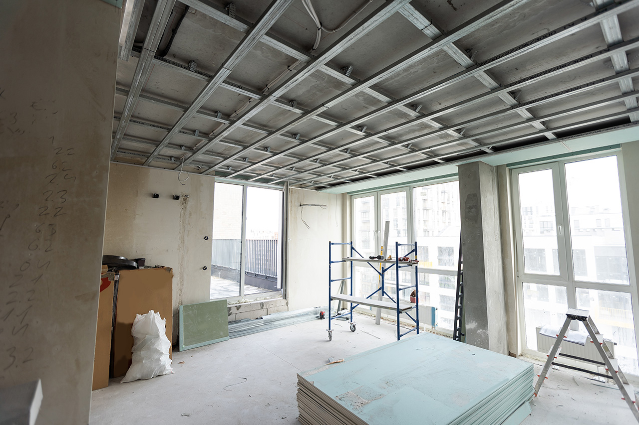 Ceiling Framing - structural ceiling framework