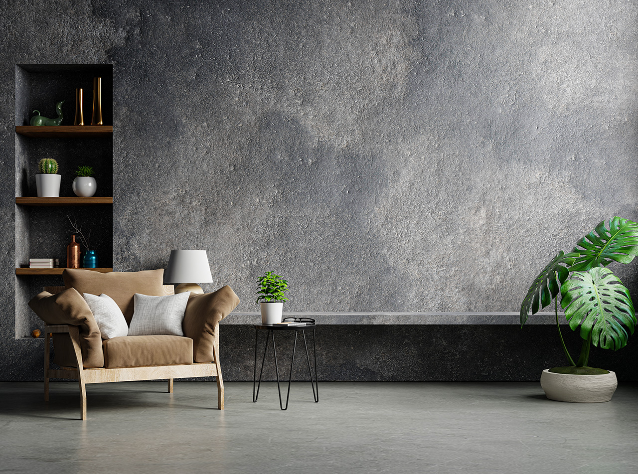 Textured Plaster - decorative pattern
